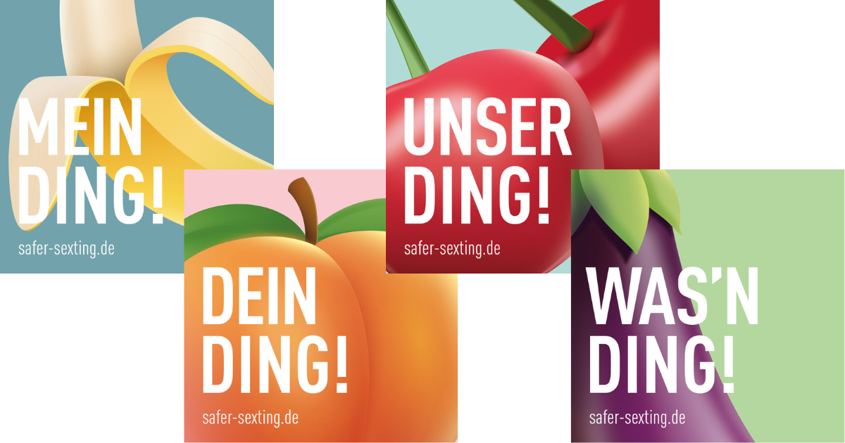 Safer Sexting Logos